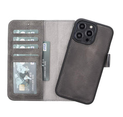 Casper iPhone 12 Series Detachable Leather Wallet Case