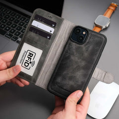 Casper iPhone 16 Plus Wallet Case Leather MagSafe