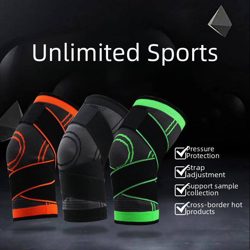 Men's Compression Knee Brace for Sports and Fitness